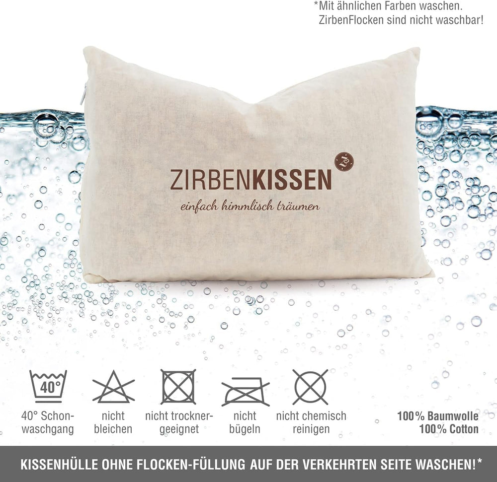 Familie de pin de piatră elvețiană Pernă de pin de piatră elvețiană Simply heavenly dreaming 30X20 cm, lemn, natural, 1 bucată (1 pachet) Perne standard Naty Shop