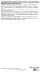 Venchi - Baton Maxi de Ciocolată Albă, Sărat, 600g, Fără gluten, Fără coloranți artificiali și fără conservanți