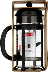 Cafetieră Bodum 1908-01 Java, 8 căni, 1 L, multistrat, neagră, 10,6 x 16,3 x 24,5 cm, 6 bucăți