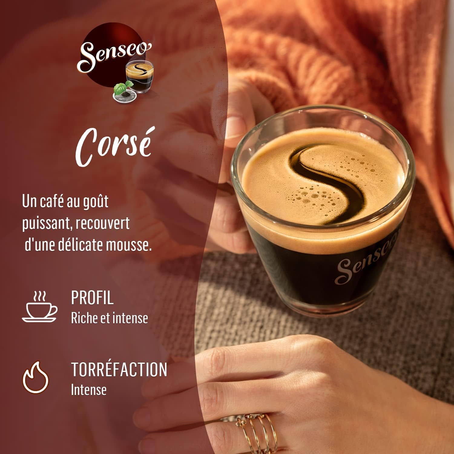 SENSEO Café corsé - 54 dosettes