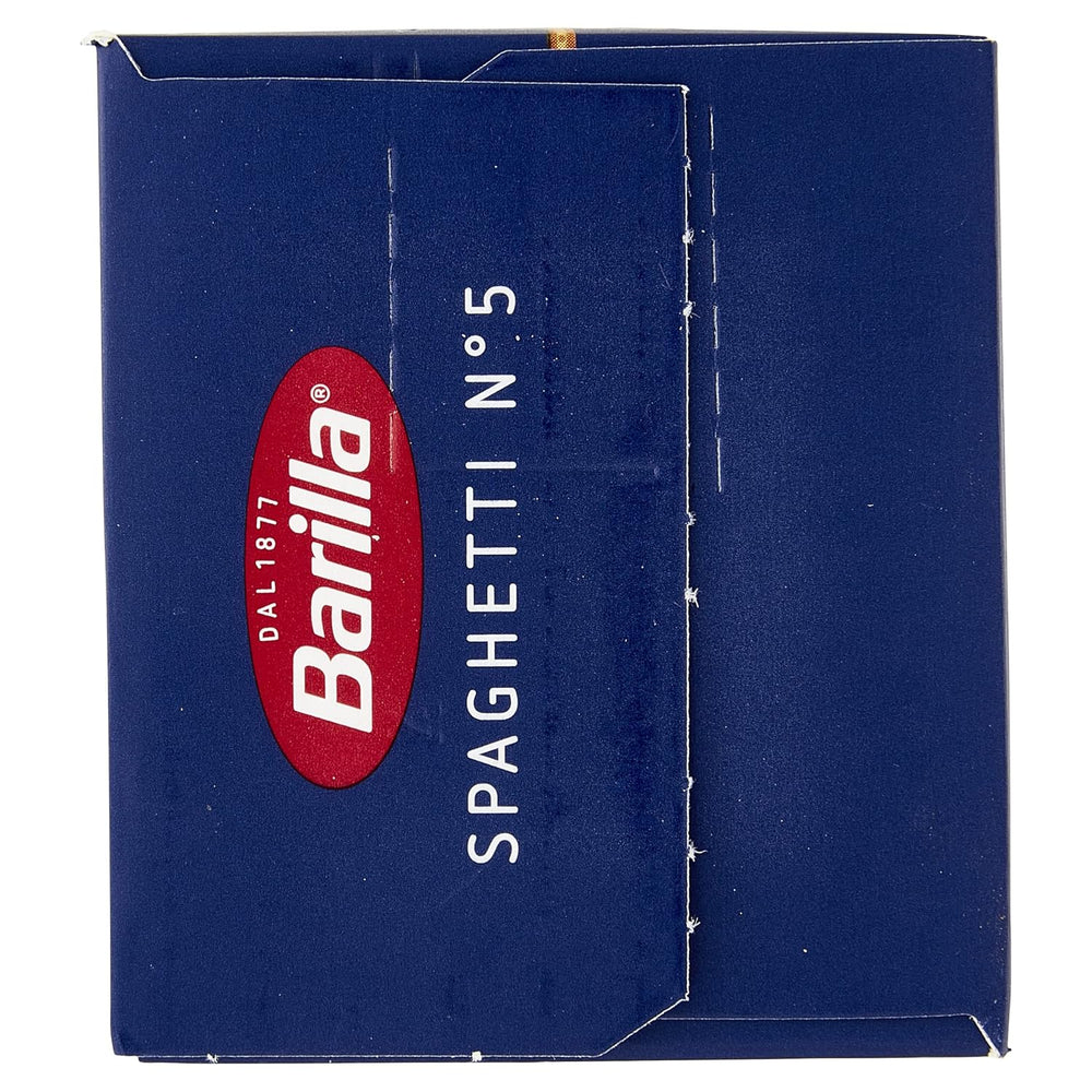 Paste Barilla Classic Spaghetti No. 5 din grâu dur de înaltă calitate, întotdeauna al dente (1 x 1 kg)