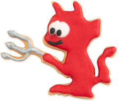 Formă de biscuiți Städter Devil, oțel inoxidabil, argintiu, 7 cm