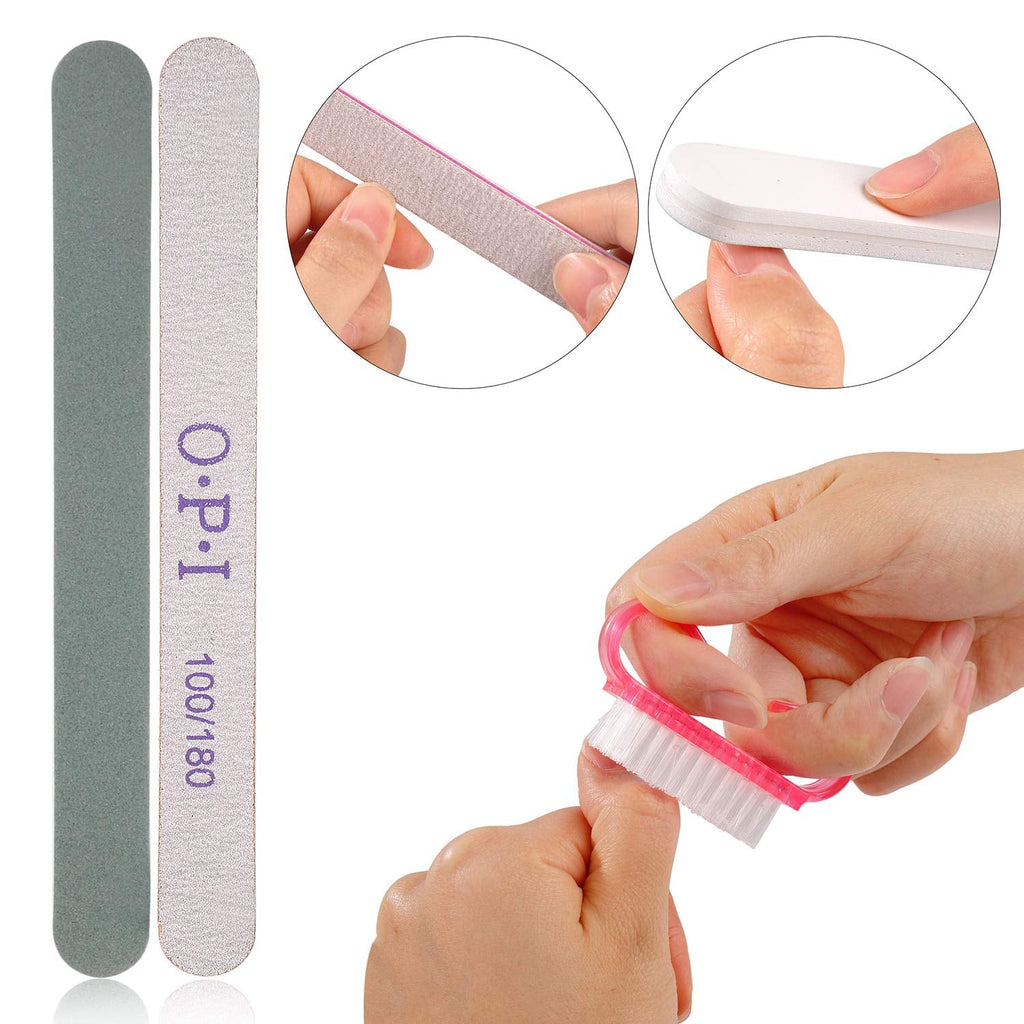 Nail Art Dekorationen & Nagelpinsel Set, Nageldesign Zubehör, Nagelset 5 Stk 2 Wege Punktierung Stift, 15 Malerei Polnisch Pinsel Set, 10 Streifenband, 4 Boxen Bunte Nagel Rhinestones Dekoration