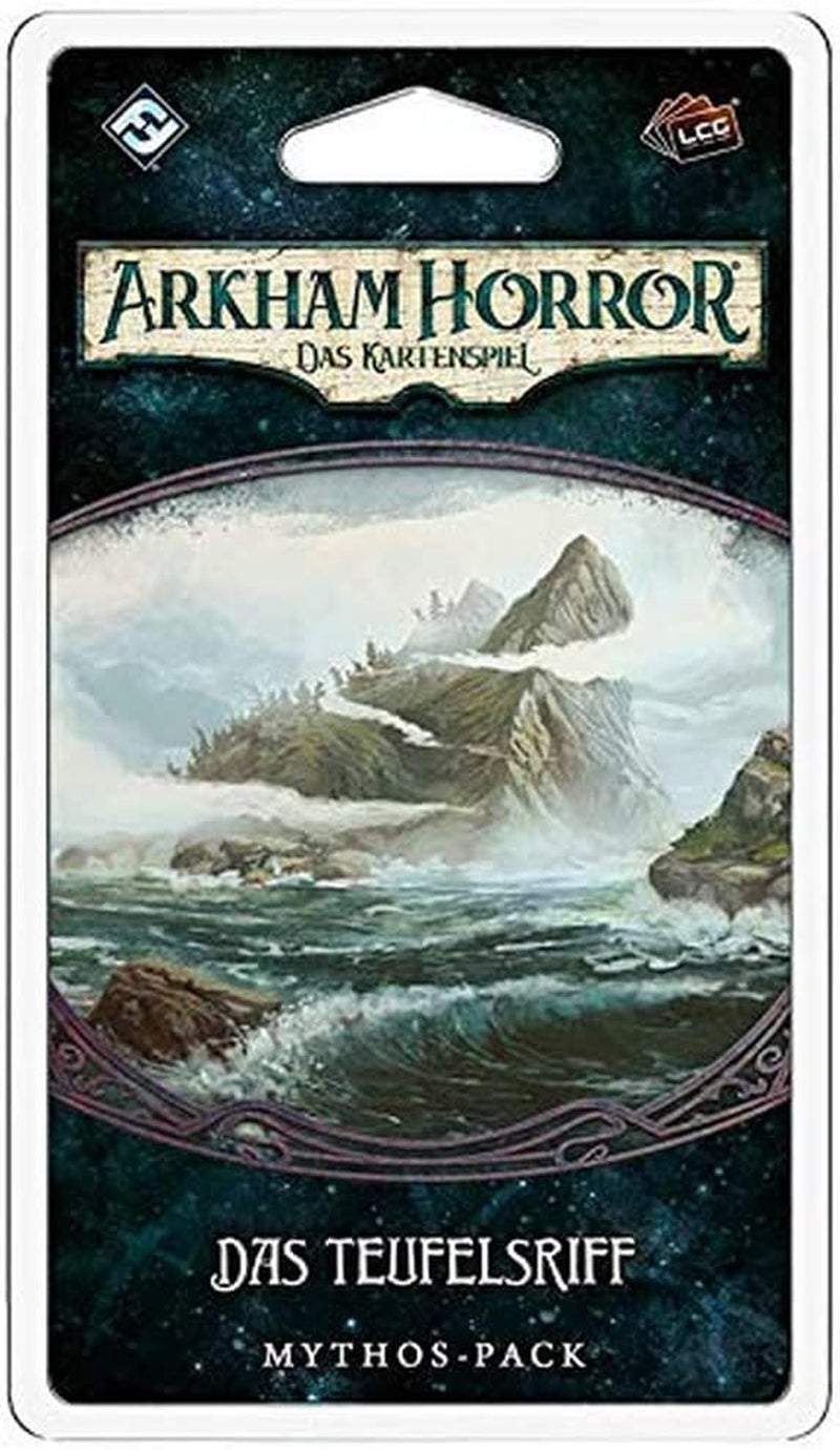 Fantasy Flight Games, Arkham Horror: LCG, Joc de bază, Joc pentru experți, Joc de cărți, 1-4 jucători, Vârste 14+, 45+ minute, Germană, Multicolor, Colorat