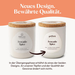 Potluck | Burger Spice | Würzmischung im Keramiktopf | 100g | Vegan, glutenfrei und mit natürlichen Inhaltsstoffen