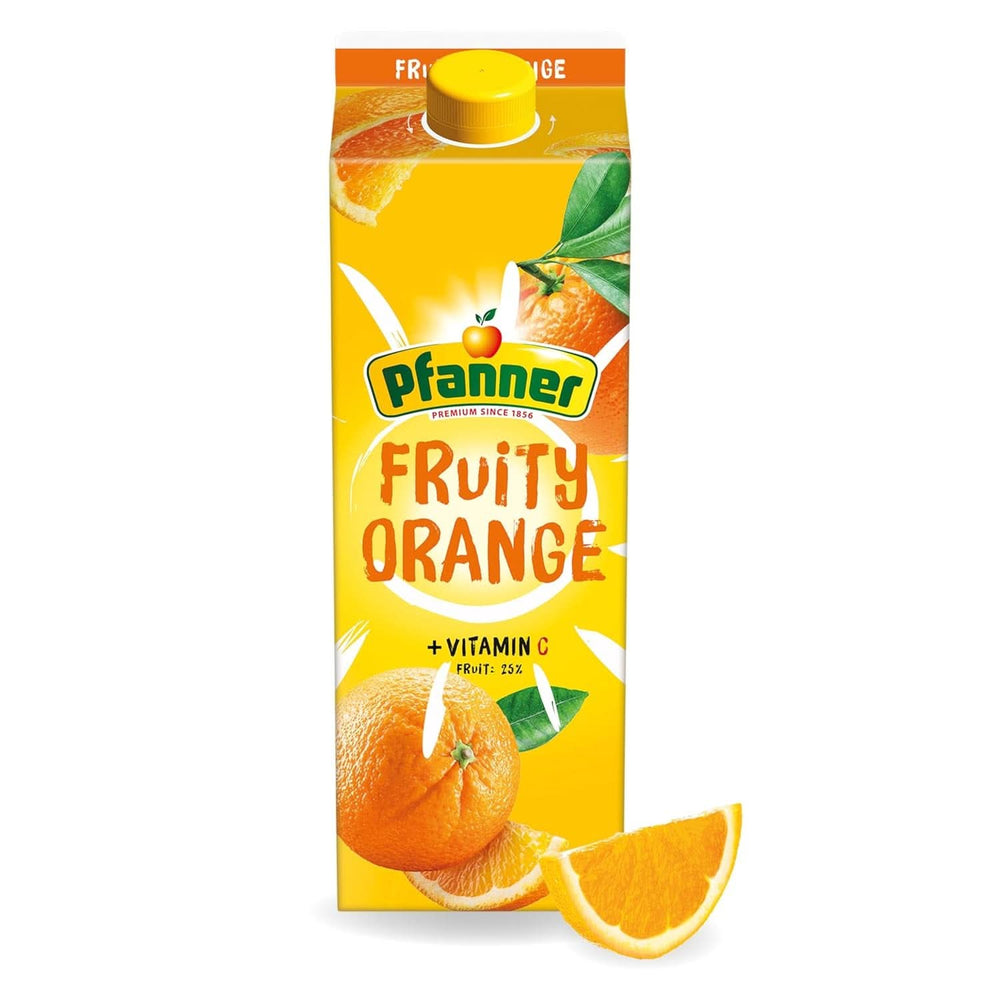 Pfanner 100% suc de mere tulbure natural (1 x 2 litri) - Mere presate direct - Suc de fructe fără adaos de zahăr Bauturi fara alcool Naty Shop 2 litri Fruity Orange