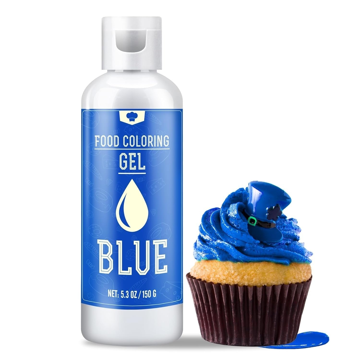 Colorant alimentar cu gel - 16 coloranți alimentari vibranți pentru copt, decorarea torturilor, glazură, fursecuri, fondant și macaroane - Colorant alimentar cu gel pentru fabricarea săpunului și meșteșuguri - 6 ml fiecare