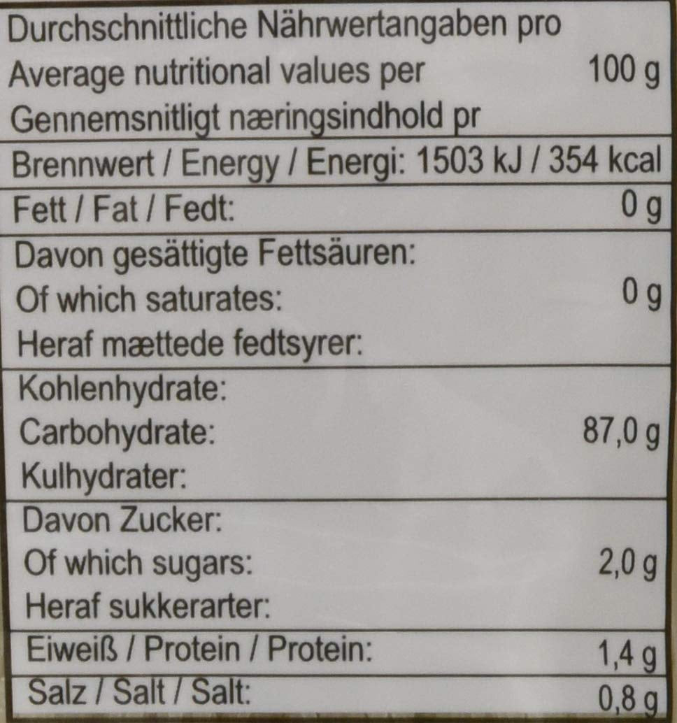 Tăiței de orez Ricefield, vermicelli, 0,8 mm, Bun Gao, pachet de 6 (6 x 400 g)