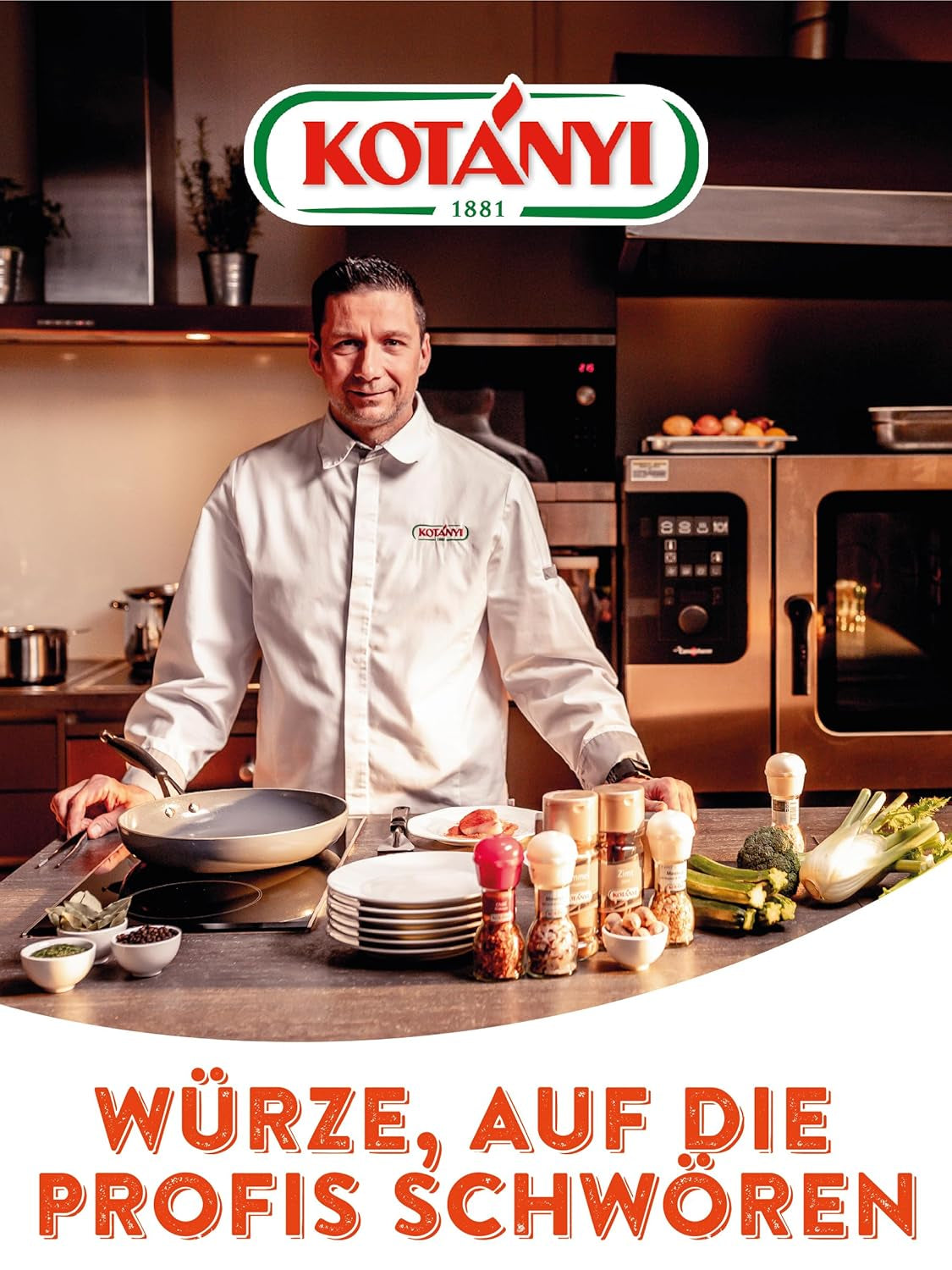 Kotanyi Gourmet Grill-Argentina Gewürzzubereitung, mit Paprika, Pfeffer, Koriander und mehr, fruchtig-pikant, 400ccm, 285 g