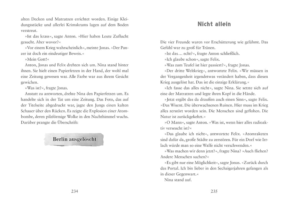 Das Zeitportal (Band 1): Spannendes Abenteuerbuch ab 10 Jahren