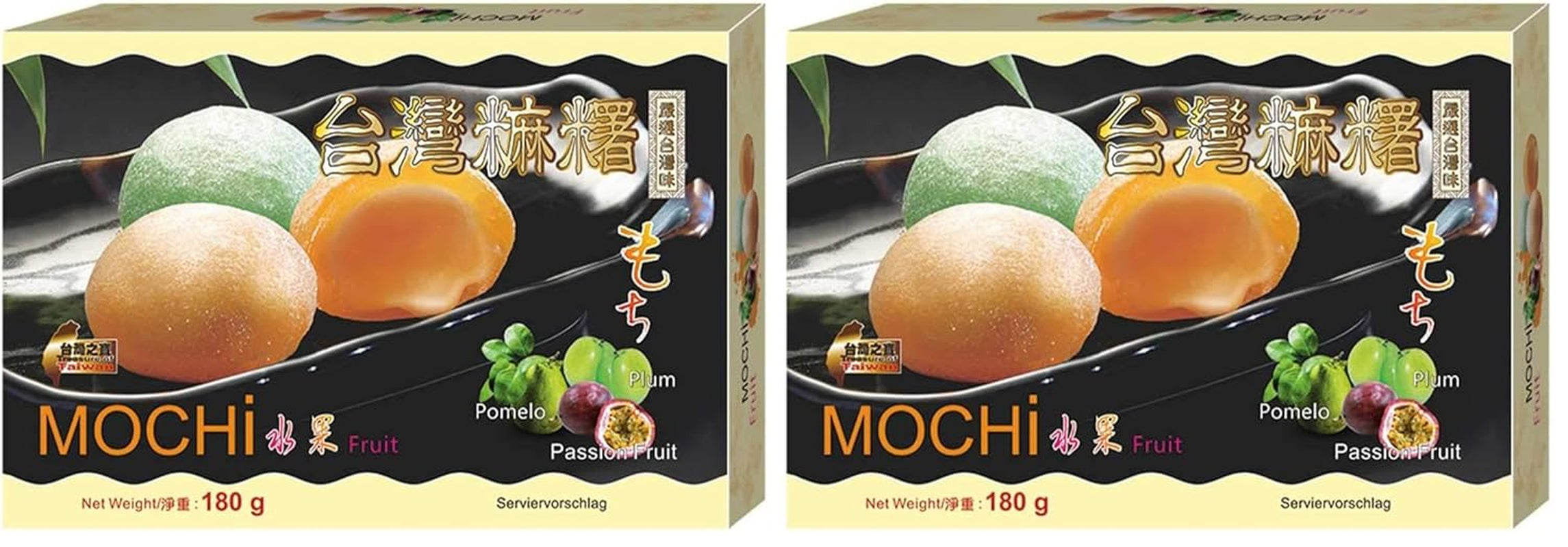 Mochi, mix de fructe, 1 x 180 g