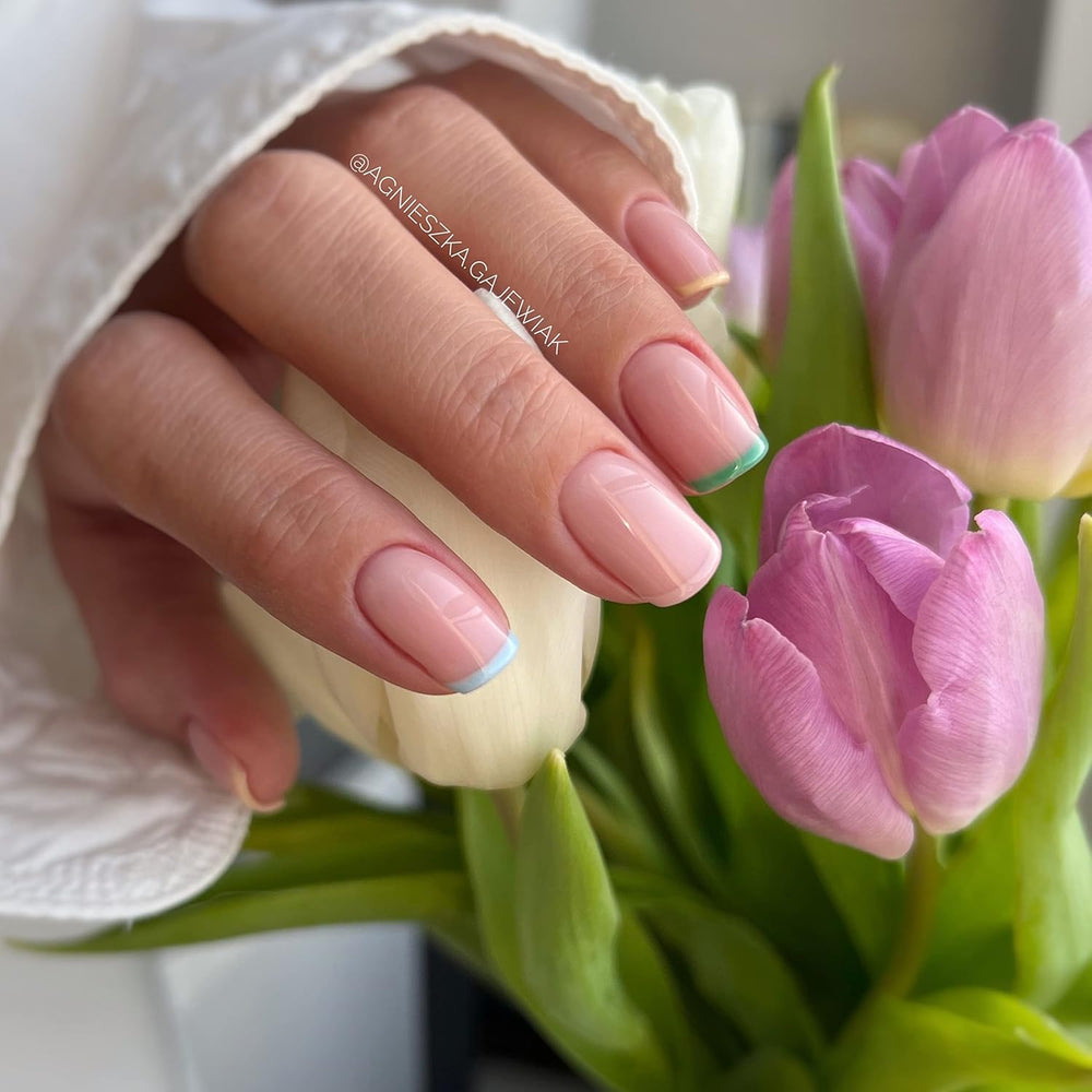 Oja UV Semilac Hybrid 587 Tea Rose 7ml Colecția Fiori