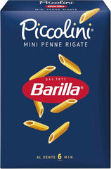 Paste Barilla Piccolini Mini Penne Rigate, 500g