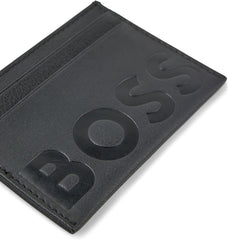 BOSS Hugo Bărbat Big Bb_s Cardholder, Black1, ONESI EU Portofel Barbati Naty Shop