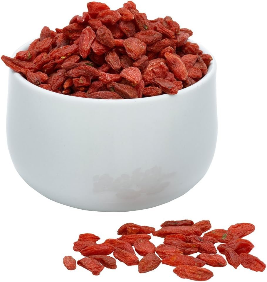 Bulk Goji Berries uscate, 500 g, ambalajul poate varia Produse deshidratate Naty Shop