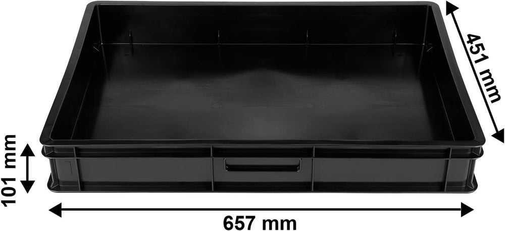 Sistem de propagare GW-285 format din tavă profesională pentru apă GW657, covoraș capilar asortat (absorbție de apă 3L pe mp) și tavă pentru ghivece cu 285 de ghivece (23x23mm, 54mm înălțime) în dimensiune Euro (600 x 400mm)
