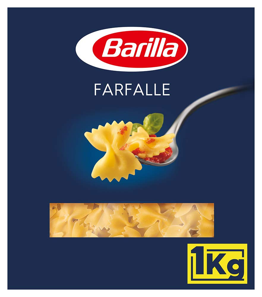 Paste Barilla Classic Spaghetti No. 5 din grâu dur de înaltă calitate, întotdeauna al dente (1 x 1 kg)