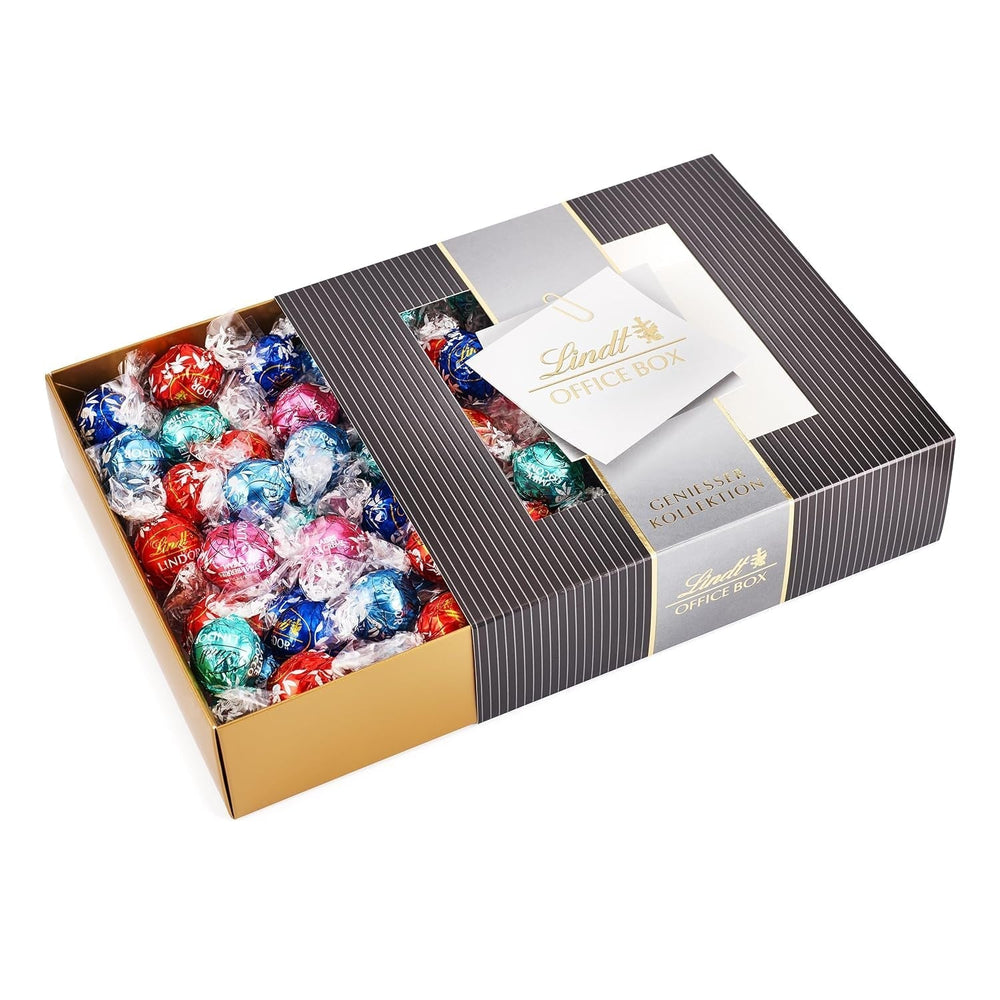 Lindt Chocolate LINDOR Home Office Box, diverse cantitati si modele Bomboane de Ciocolata Naty Shop