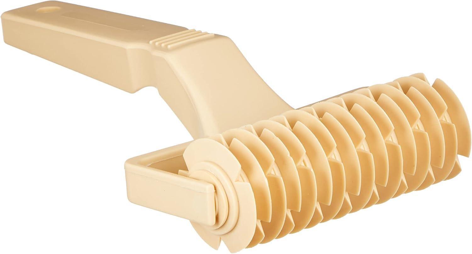 Silikomart | Decorațiune pentru tort din policarbonat, culoare bej, dimensiuni 115 x 40 x 165 mm