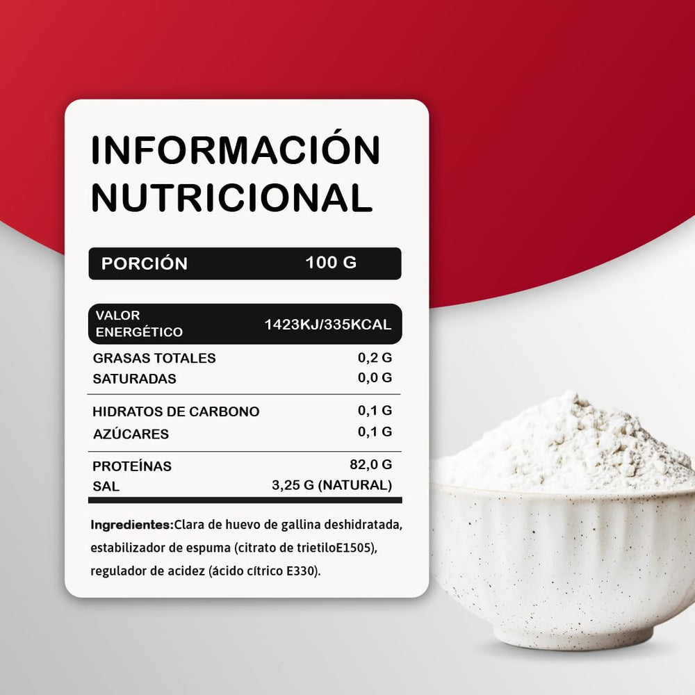 Eiweißpulver für Baiser (350 g) | Pasteurisiertes Eiklar | Getrocknetes Eiweiß | Laktosefrei | Glutenfrei | In wiederverschließbarem Zip-Beutel