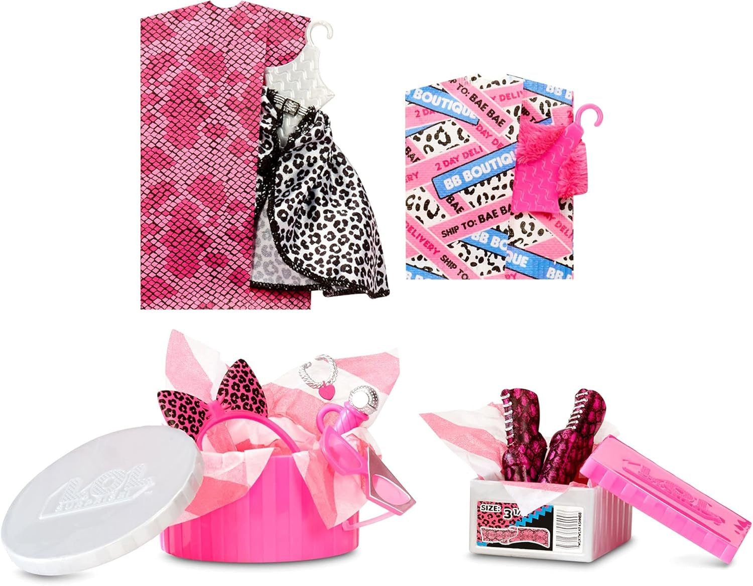 LOL Surprise JK Mini-Modepuppe - 15 Überraschungen, Kleidung & Accessoires - Ab 6 Jahren - Sammlerstück - Diva