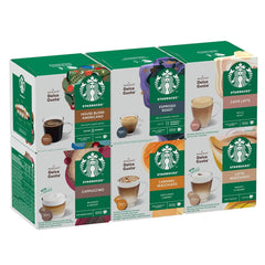 STARBUCKS Probierset, Mixed Cup Variety Pack by Nescafé Dolce Gusto Kaffeekapseln 6 x 12 (72 Kapseln) - Exklusiv bei Amazon
