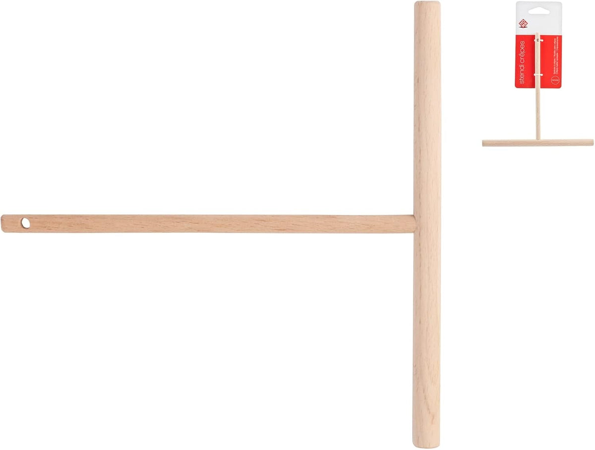 Rolă pentru crepe, lemn, 18 cm, maro