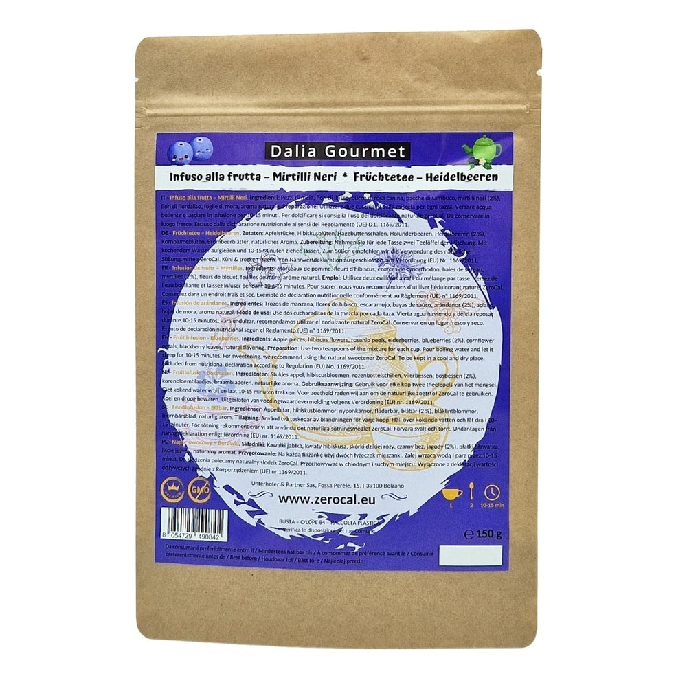 Ceai de plante vrac | Ceai de plante de munte 75 g | Calitate premium | Fără gluten | Fără lactoză | Vegan