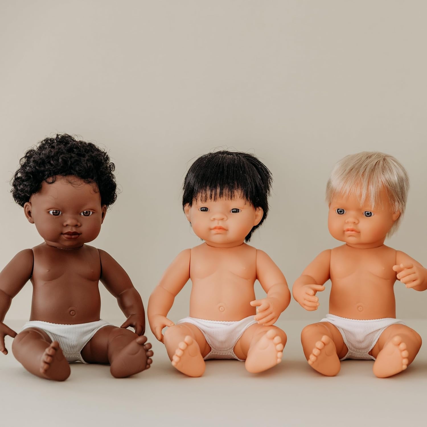 Miniland Babypuppe asiatischer Junge 38cm-31055