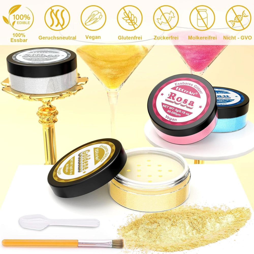 Glitter comestibil, 5 grame Glitter Naty Shop