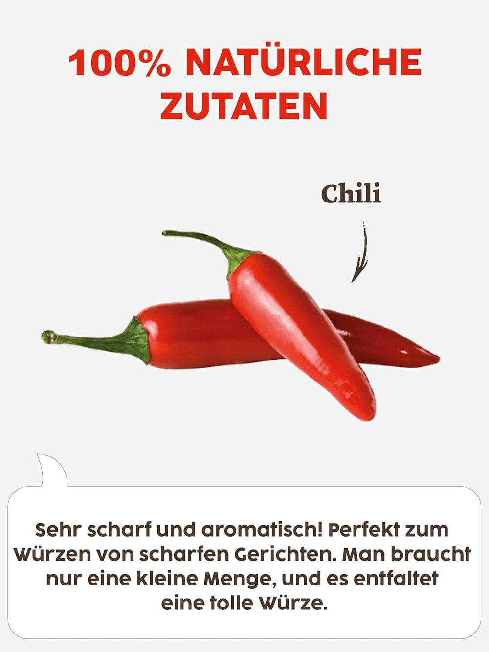 KOTÁNYI Chili Birdseye Peperoncini Mühle, scharf zum frischen Mahlen, 1er Pack (1 x 27g)