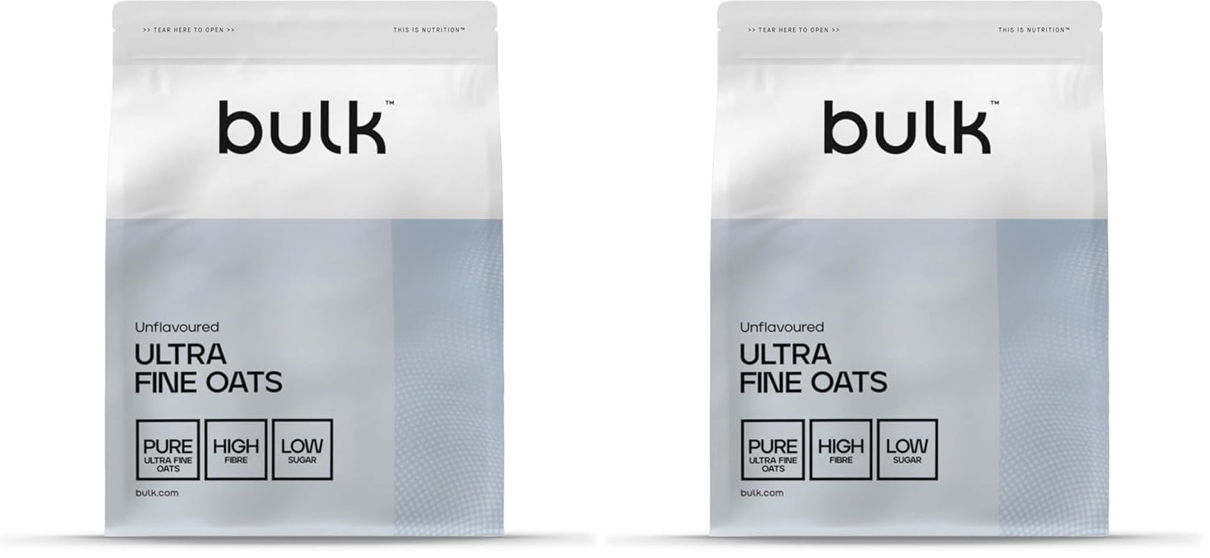 Fulgi de ovăz măcinați fin, vrac, 2,5 kg, 50 de porții, ambalajul poate varia