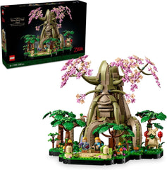 LEGO The Legend of Zelda Deku Tree 2-In-1 - piesă de colecție cu prințesa Zelda și 3 minifigurine Link - set de construcție pentru adulți și idee de cadou pentru fanii jocurilor video - 77092 Seturi de constructie Besuche den LEGO-Store Titlu implicit