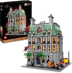 LEGO Marvel Sanctum Sanctorum, set de construcție modulară cu 3 etaje, cu minifigurinele Doctor Strange și Iron Man, casă de jucărie din Avengers: Endgame, obiect de colecție pentru fani, decor grozav pentru cameră 76218 Seturi de constructie Besuche den LEGO-Store Singur