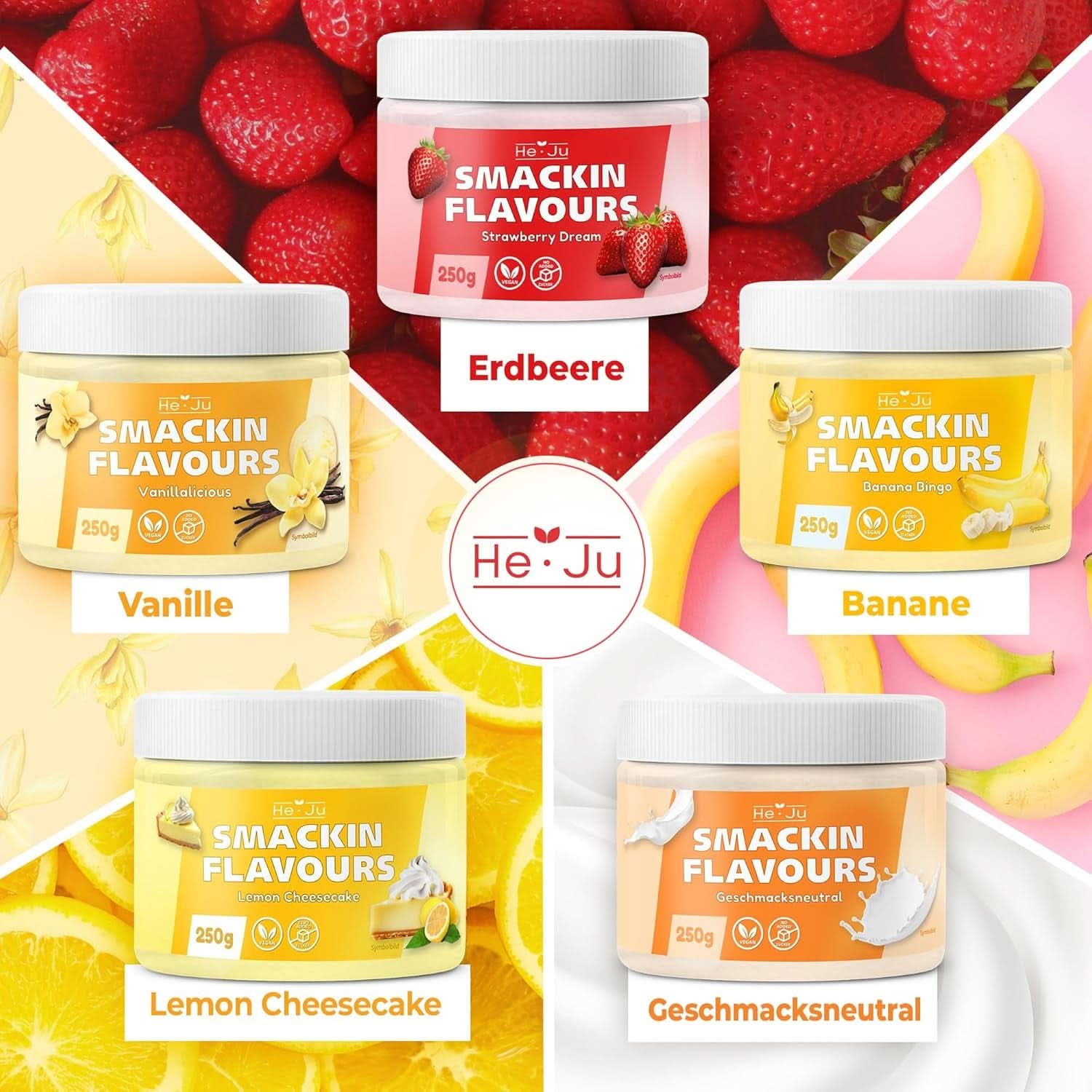 He-Ju Pudră aromatizantă Lemon Cheesecake, 250 grame Arome Naty Shop