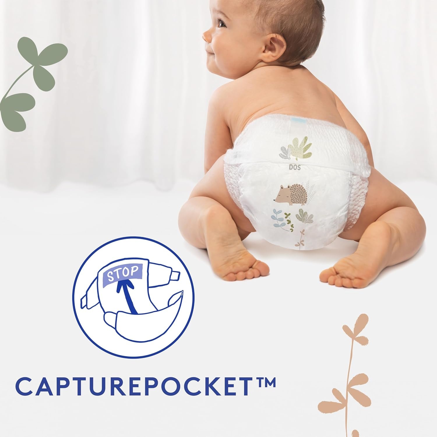 Douceur Naturelle – Chiloți, Mărimea 6 (16-26 kg) Pachet 1 lună – 112 chiloți