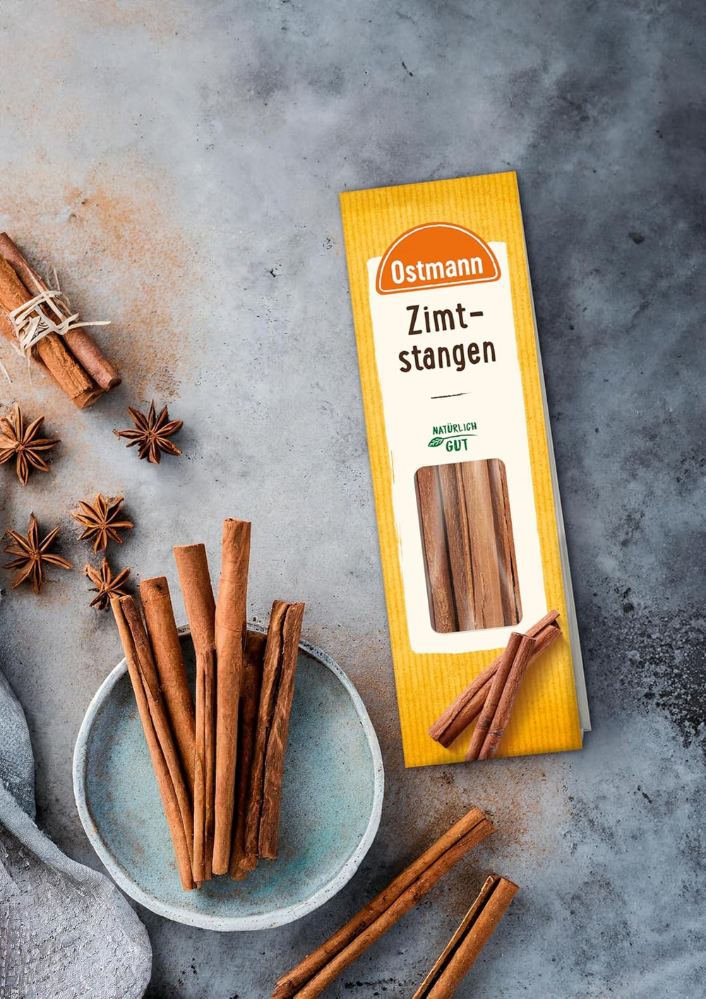Ostmann Gewürze Zimtstangen, 4 Stück