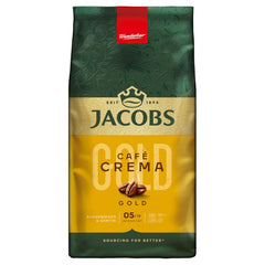 Jacobs Expert Roast Cafe Crema Gold, Cafea boabe întregi (4 x 1 kg)