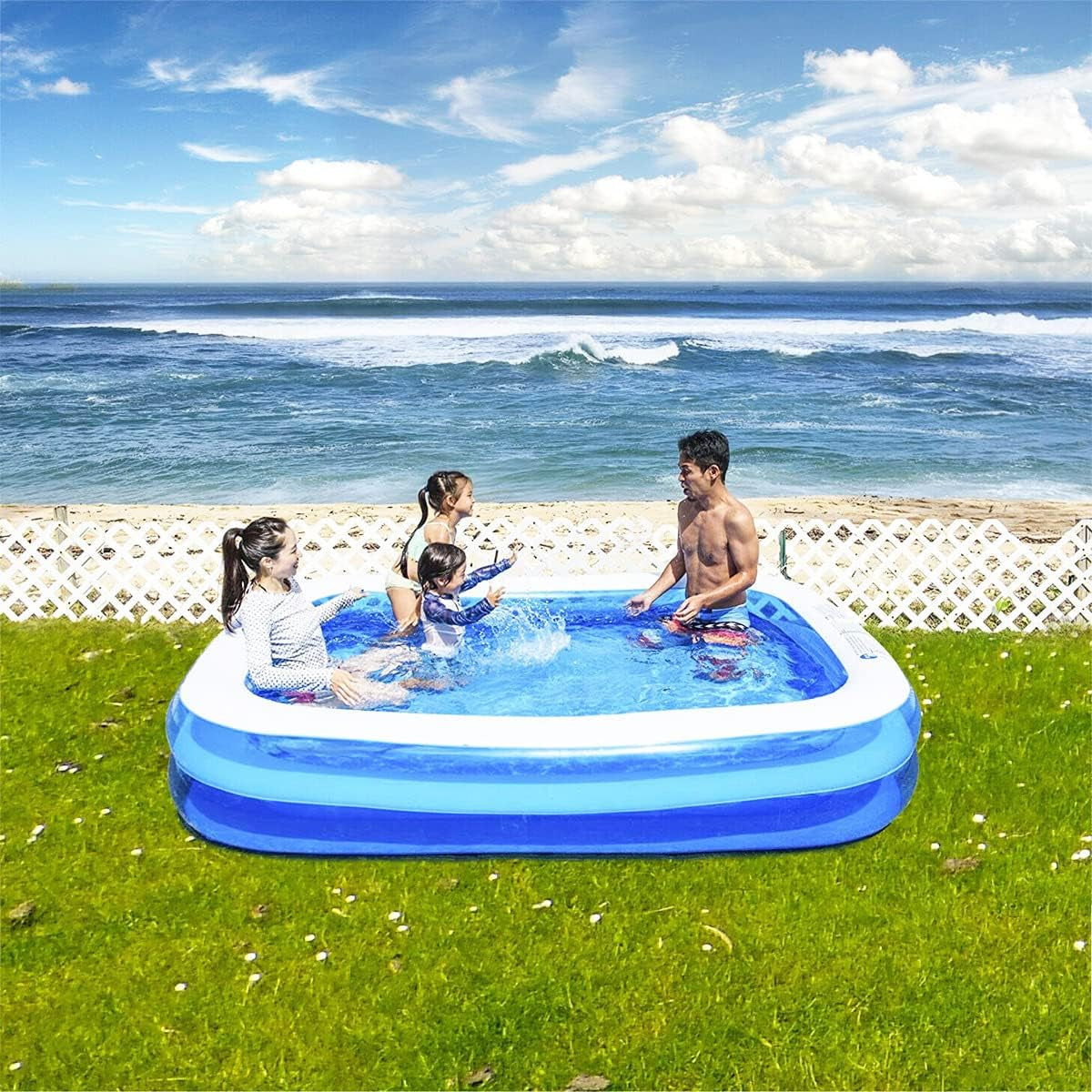 Piscină Jilong Giant 305x183x50 cm Piscină pentru familii Piscină pentru copii Piscină pentru copii