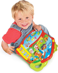 Clementoni 14989 La Fauernhof cântă și învață jocul Ita Playset Prima copilărie 871, Multicolor, 3 Jucarii Bebe Naty Shop