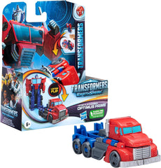 Jucărie Transformers Earthspark 1-Step Flip Changer Optimus Prime, figurină (10 cm), jucărie robot, vârsta 6+ Action figures Naty Shop Titlu implicit
