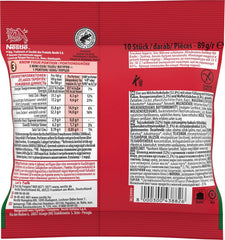 NESTLÉ Mini Eggs, ouă mici de ciocolată cu lapte cu umplutură cremoasă și bucăți crocante, 1 pachet (1 x 89g)