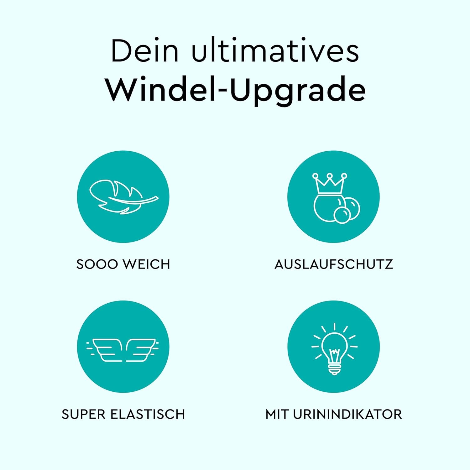 Scutece pentru bebeluși LILLYDOO prietenoase cu pielea - Mărimea 3 (6-10 kg), 29 de bucăți, protecție fiabilă împotriva scurgerilor, moi, fără parfum și fără loțiune pentru pielea sensibilă, testate dermatologic