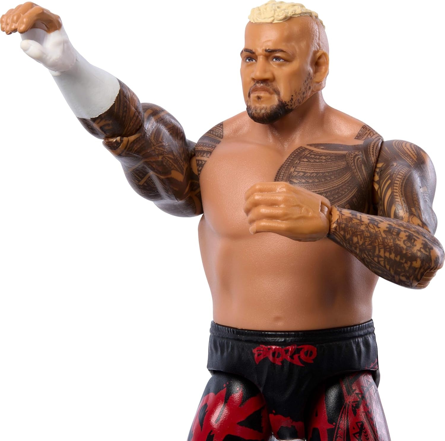 Mattel WWE Solo Sikoa Action Figure, Main Battle Series #151, Aprox. 15cm inaltime Figura de colectie cu 10 puncte de miscare si aspect realist, JCV28 Action figures Naty Shop