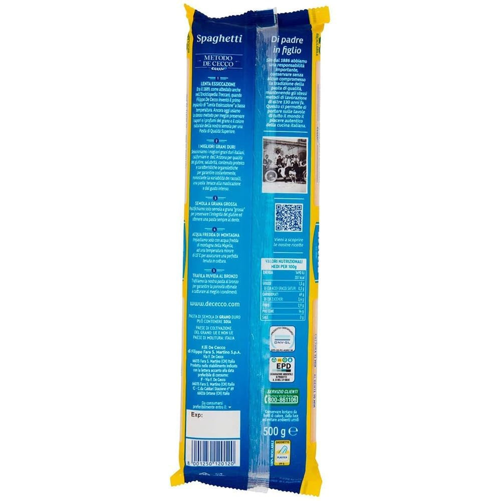 Spaghete nr. 12 - 500g.