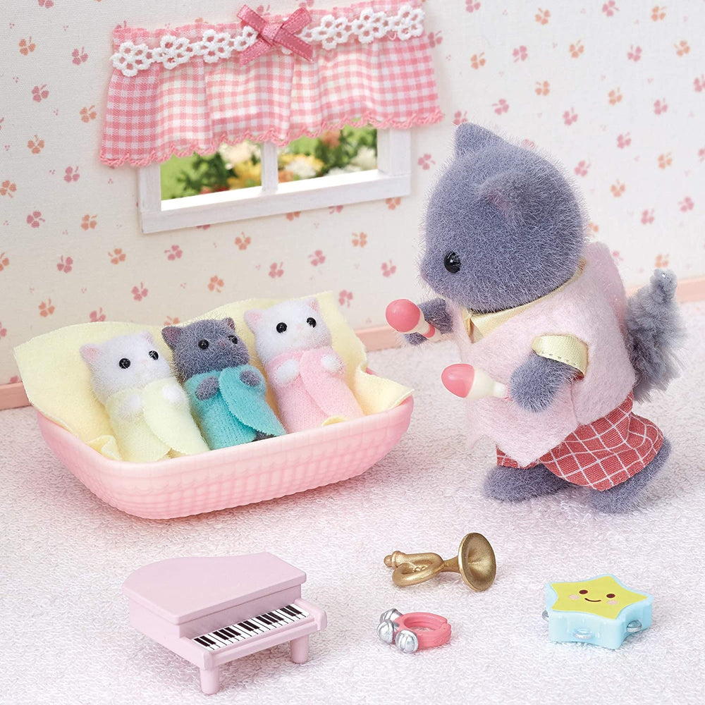 Sylvanian Families L5458 Perserkatzen Drillinge - Figuren für Puppenhaus