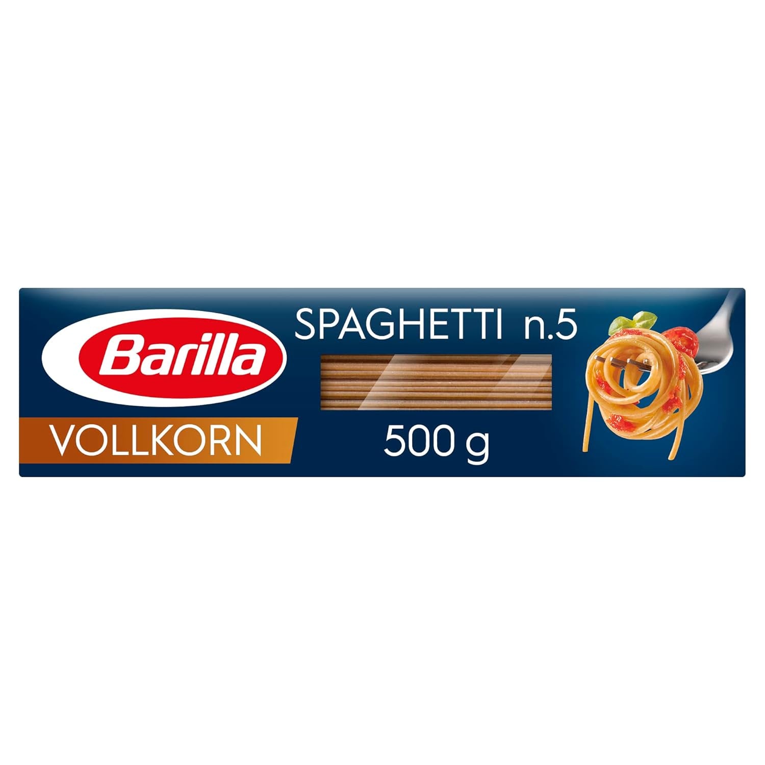 Barilla Pasta Integrale Fusilli – Paste integrale din griș cu fibre naturale, 500 g