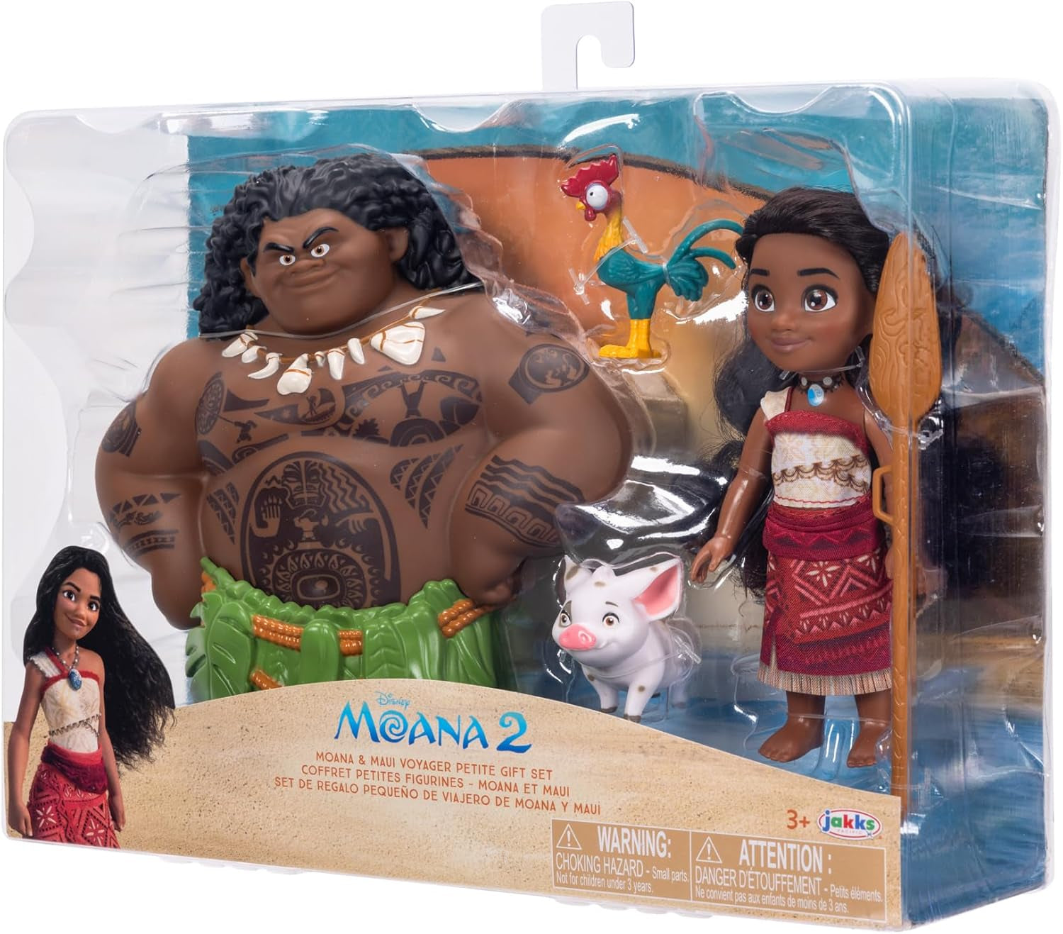 Vaiana 2 Vaiana & Maui Set cadou 15Cm Papusi Naty Shop