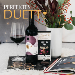 Lindt Ciocolată | EXCELLENCE Mild Baton 70% | 100g | Ciocolată neagră blândă cu aromă intensă de cacao | Baton de ciocolată vegan