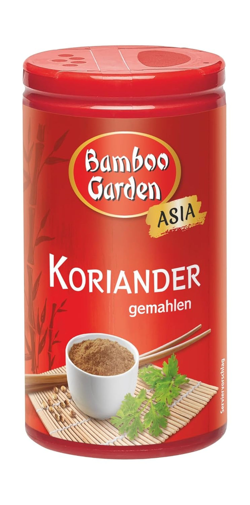 Bamboo Garden - Koriander gemahlen | Vegan, natürliche Zutaten | 30 g in der Dose